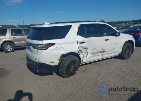 2018 Chevrolet Traverse Premier from USA, damaged, VIN 1GNEVJKW1JJ245651
